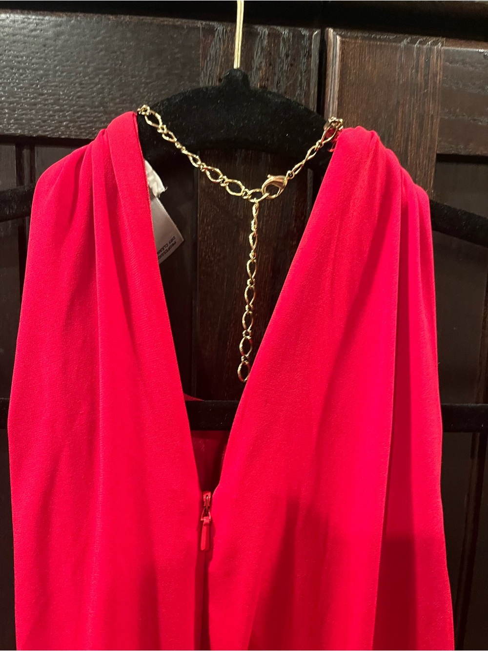 Cache Red Dress Sz 4 - Picture 6 of 6